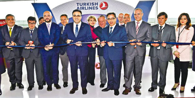 Uçuş noktasında '115 Ülke'ye ulaştı