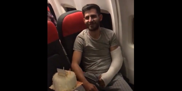 THY'den İdlib gazisine sürpriz!