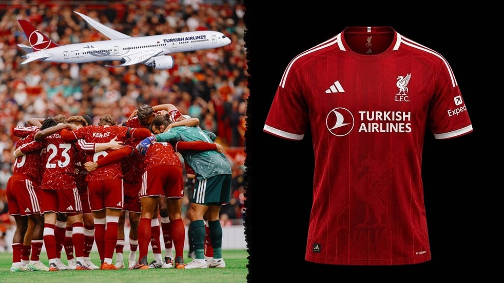 THY’den Premier Lig’de tarihi anlaşma! Liverpool'un göğsünde artık THY yazacak