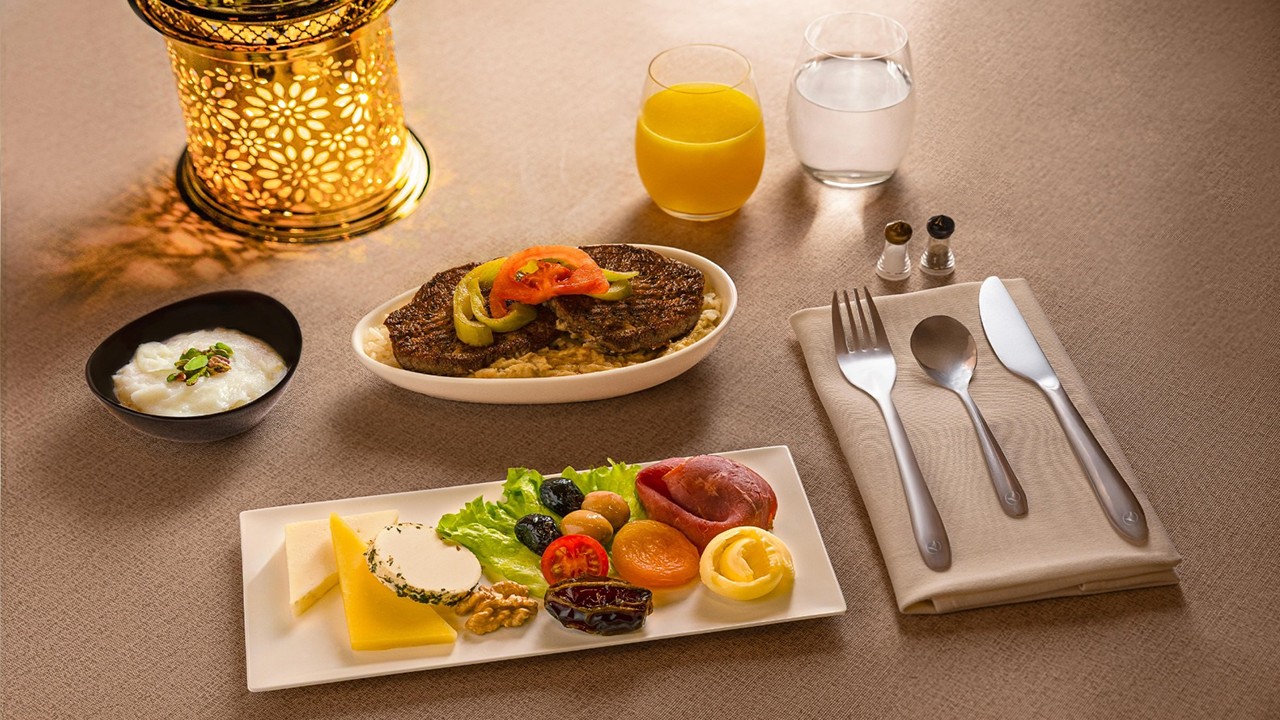THY’den Ramazan’a özel iftar menüsü