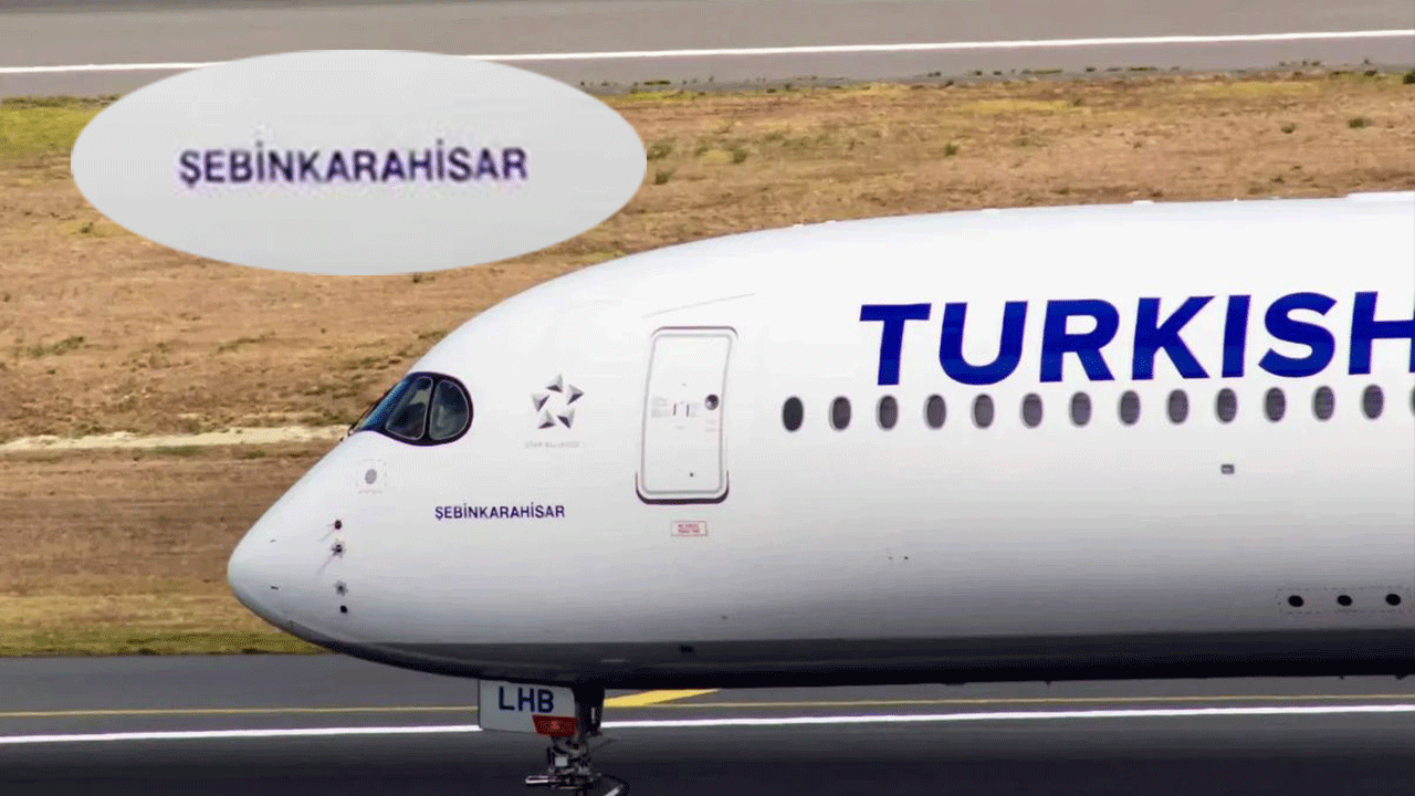 THY’den tarihi ilçeye büyük jest… Uçak artık Giresun'un ilçesinin adıyla uçuyor!