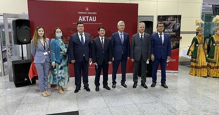 THY’nin 255. destinasyonu Aktau şehri oldu