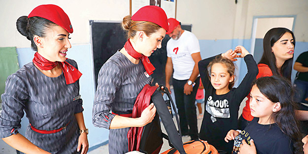 THY’nin ‘İyiliğe Uçanları’ndan anlamlı ziyaret