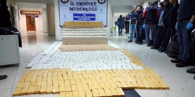 Tıbbi atık aracında ele geçirildi, tam 457 kilo