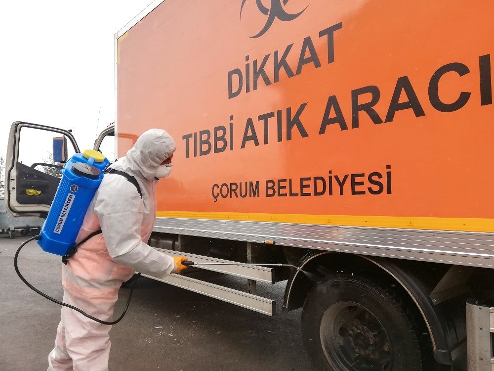 Tıbbi atıklara ‘Koronavirüs’ önlemi 