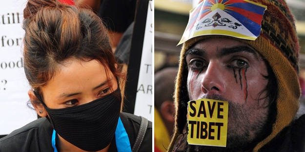 Ayaklanmanın yıl dönümünde protesto