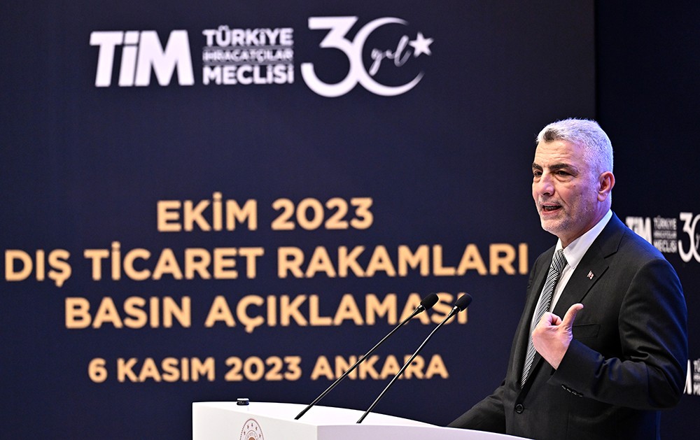 Ticaret Bakanı Bolat, ekim ayı dış ticaret rakamlarını açıkladı! Tarihin en yüksek ekim ayı değerine ulaşıldı