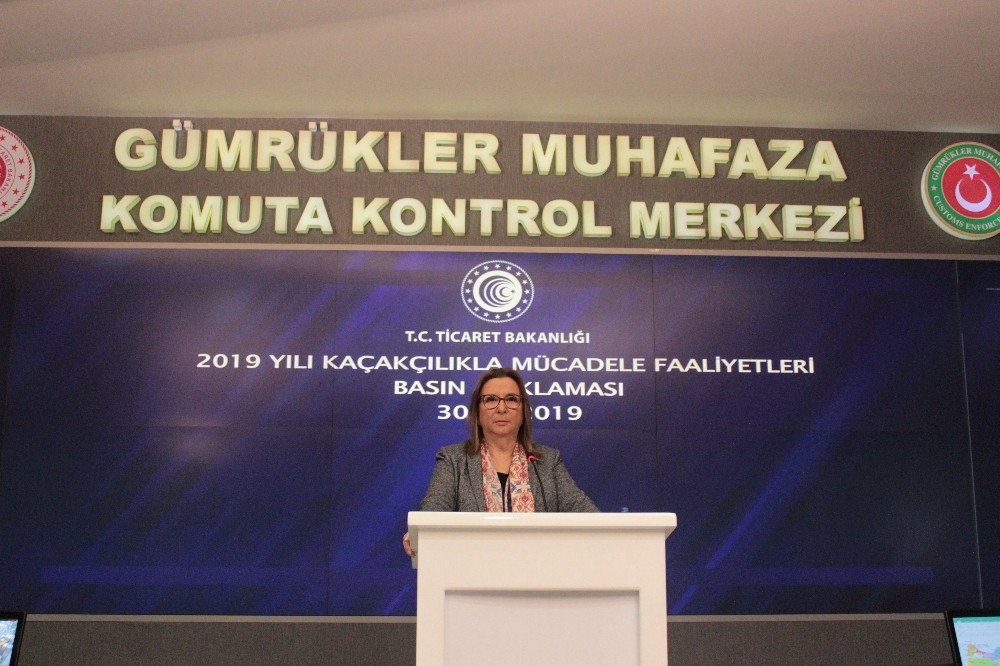 Ticaret Bakanı Pekcan, kaçakçılıkla mücadeleye ilişkin sayısal verileri paylaştı 