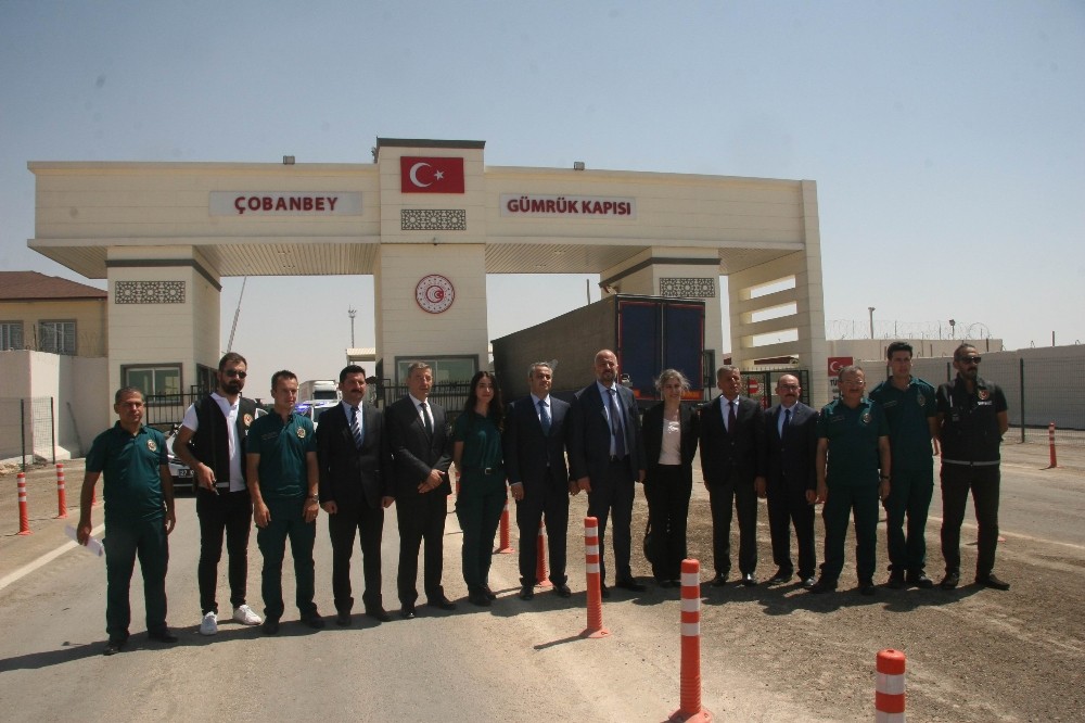 Ticaret Başkan Yardımcısı Turagay sınır kapılarında incelemelerde bulundu 