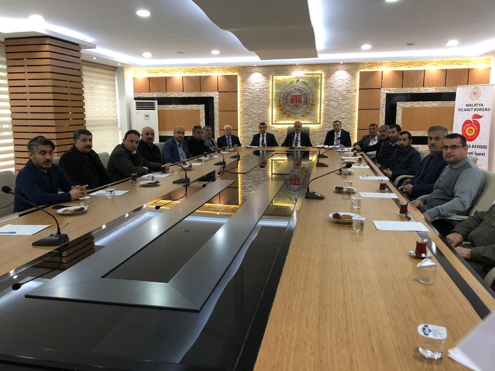 Ticaret Borsası üyelerine destekler anlatıldı 
