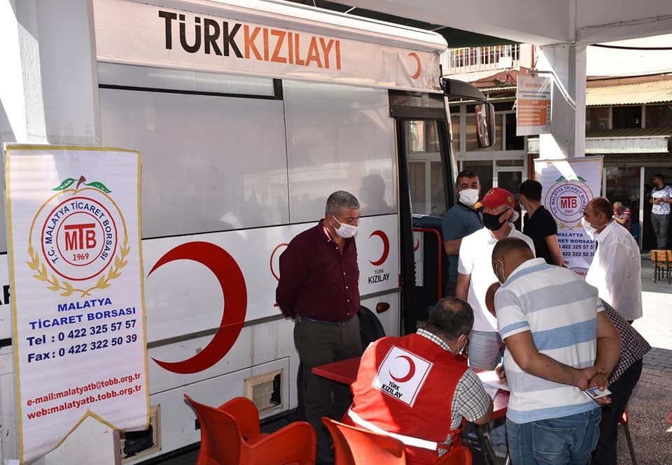 Ticaret Borsası’ndan kan bağışına kampanyasına destek 