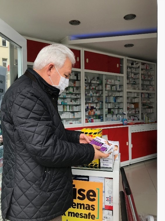 Ticaret İl Müdürlüğü sağlık ve temizlik ürünü satan firmaları denetimi 