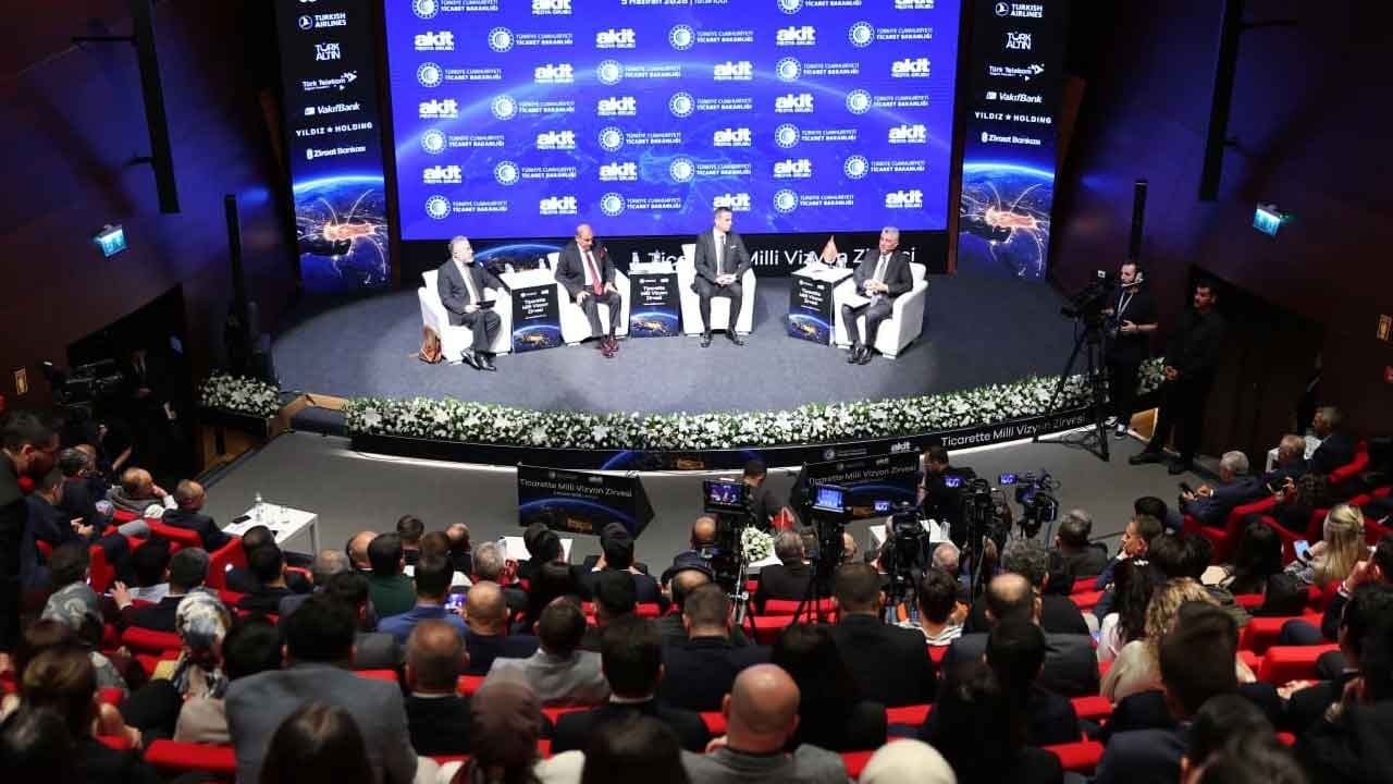 Ticarette Milli Vizyon Zirvesi! Ekonominin nabzı bu zirvede attı