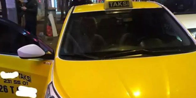 Ticari taksi ile içki servisi