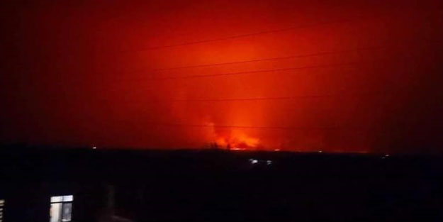 TİGEM arazisindekiyangın kontrol altına alındı