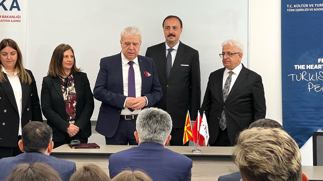 TİKA'dan Kuzey Makedonya'da Türkçe eğitime destek