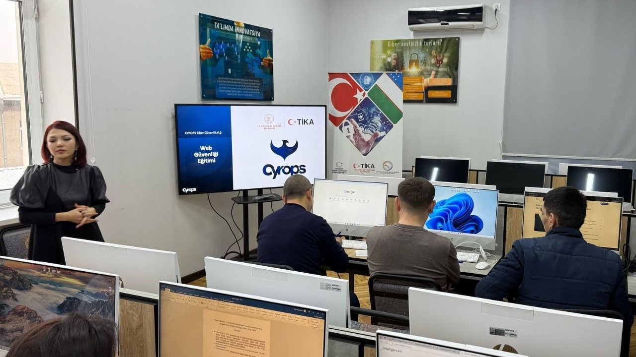 TİKA’dan Özbekistan’da siber güvenlik eğitimi