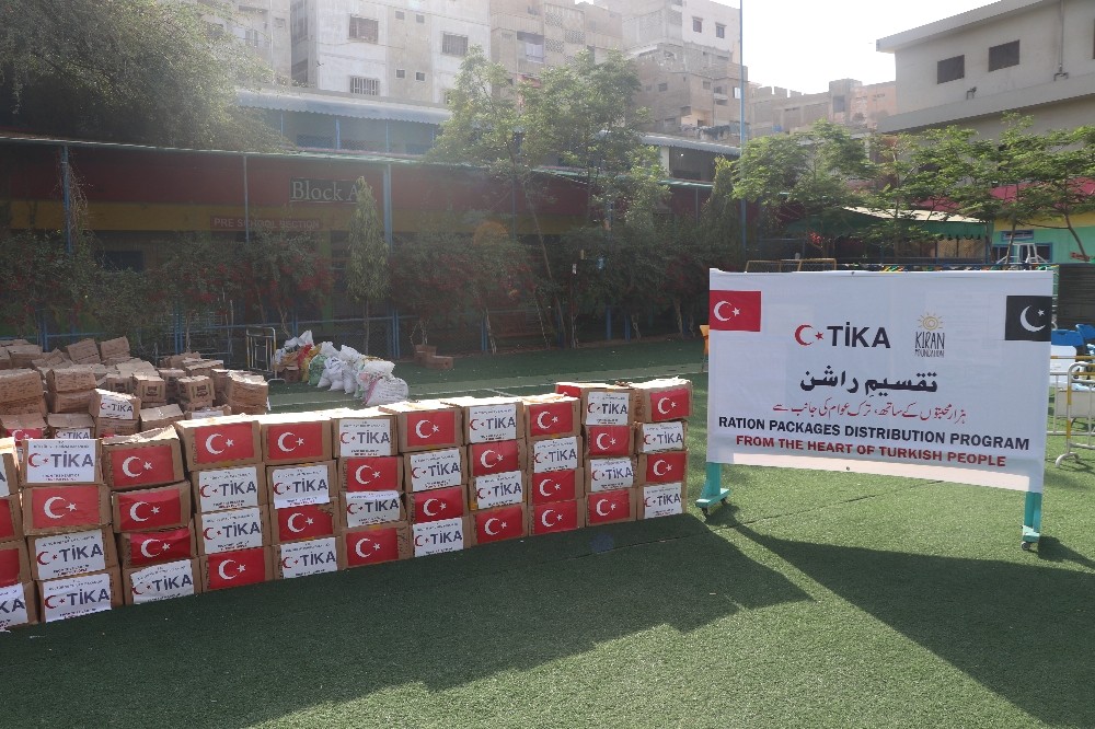 TİKA’dan Pakistan’da Covid-19 salgını mücadelesine destek 