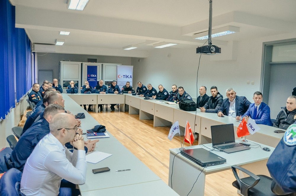 TİKA’dan uluslararası güvenlik teşkilatlarına eğitim 