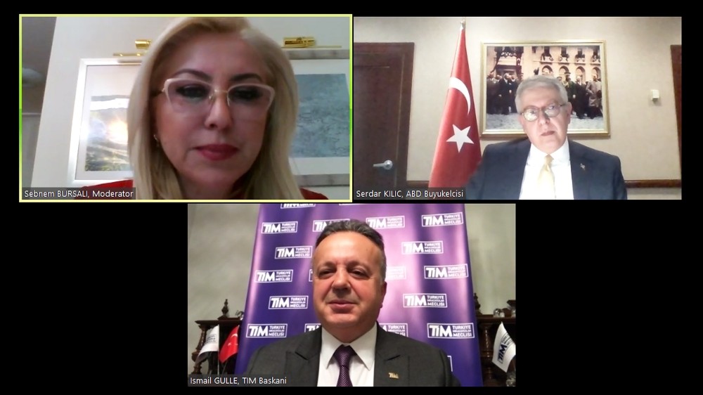 TİM Export Talks’un üçüncü konuğu Washington Büyükelçisi oldu 