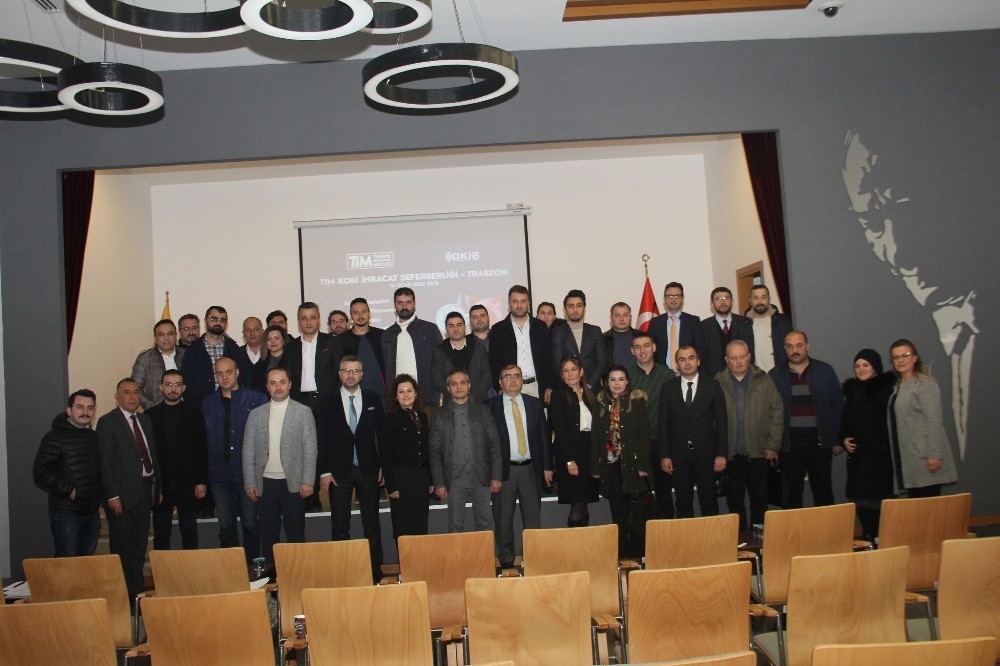 TİM ihracat seferberliği eğitimi Trabzon’da yapıldı 