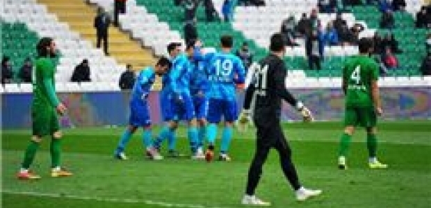 Bursaspor'dan gol yağmuru
