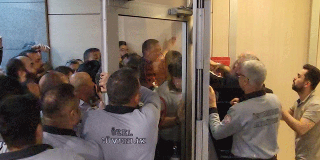 TİP'lilerden mahkemede Can Atalay provokasyonu! Arbede çıkarttılar...