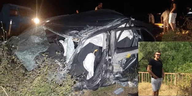 Tır otomobili biçti, şoförü öldü