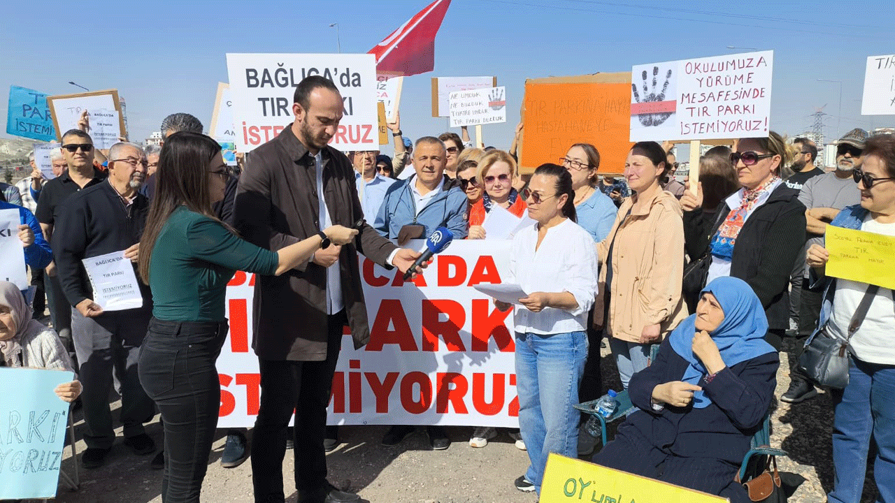 TIR parkına karşı çıktıkları için Etimesgutluları rantçılıkla suçlayan Erdal Beşikçioğlu halkı kazdırdı: Rantçı arıyorsan aynaya bak
