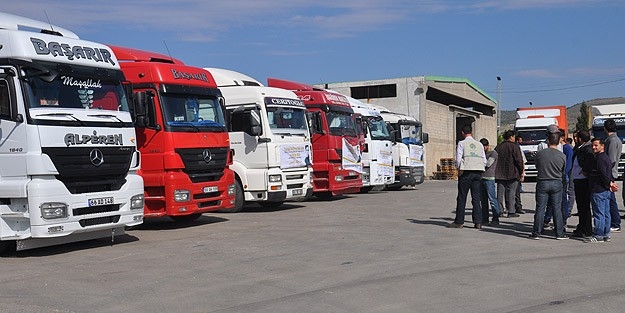 TIR şoförleri de Ortadoğu'dak olayların kurbanı oldu