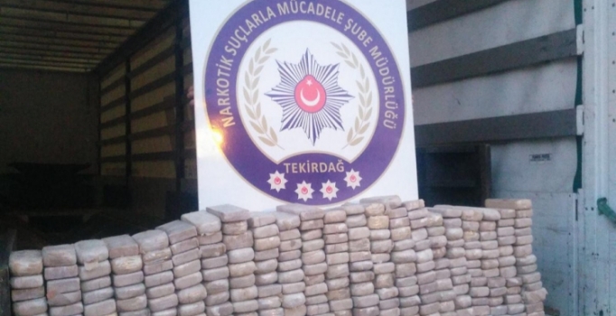 TIR'da 152 kilo eroin ele geçirildi