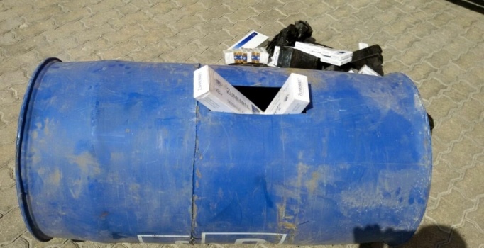 TIR'da 2 bin 800 paket kaçak sigara