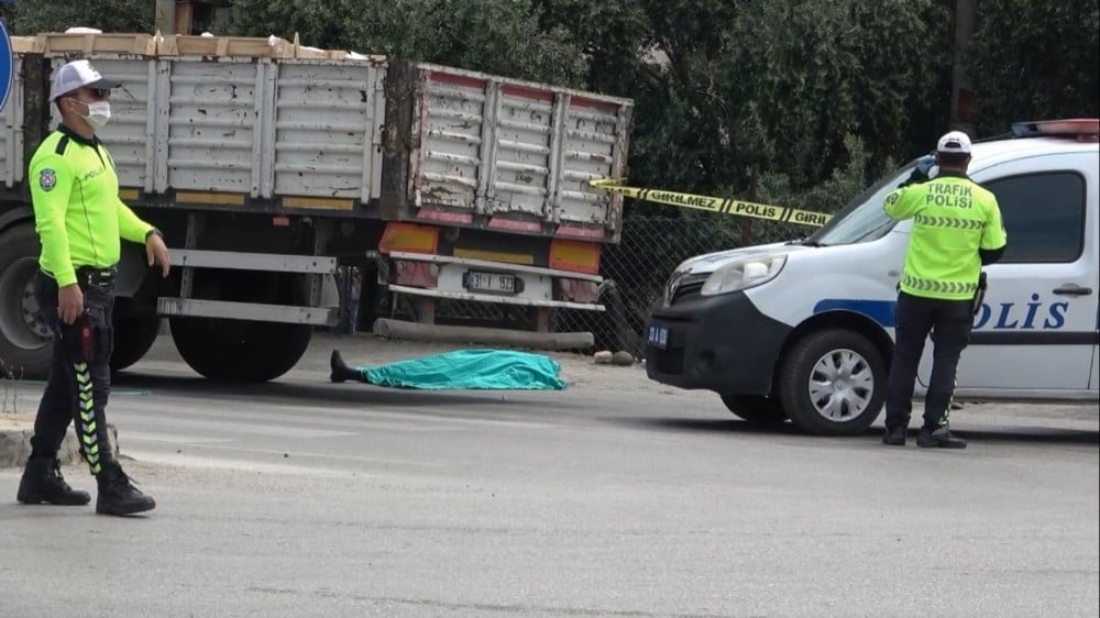 Tırın çarptığı yaya hayatını kaybetti 