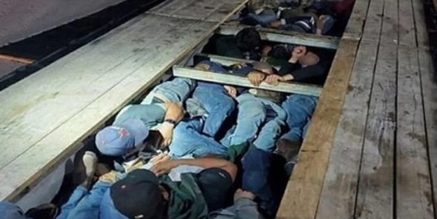 TIR'ın gizli bölmesinden bakın ne çıktı! Görenler şoke oldu