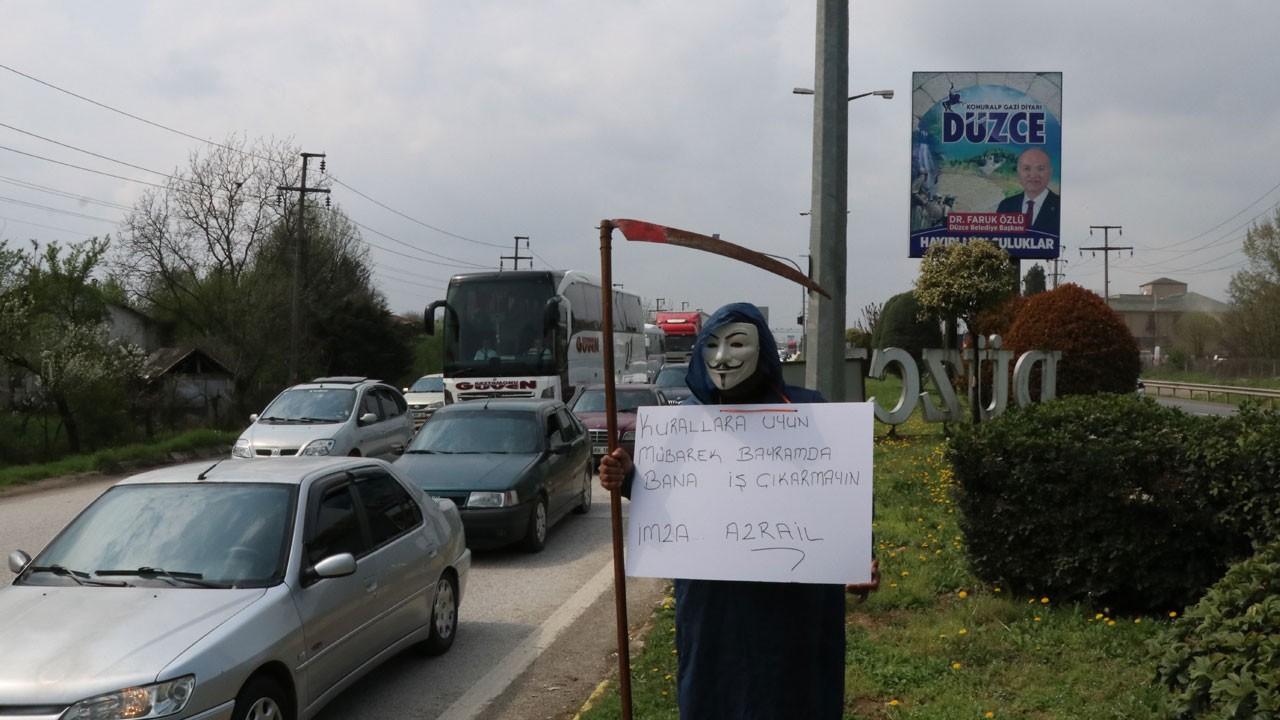 Tırpanlı uyarı: Bayramda bana iş çıkarmayın