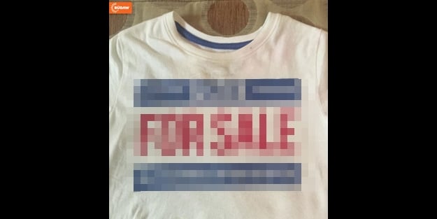 Tişörtün üzerindeki yazı şehri karıştırdı!