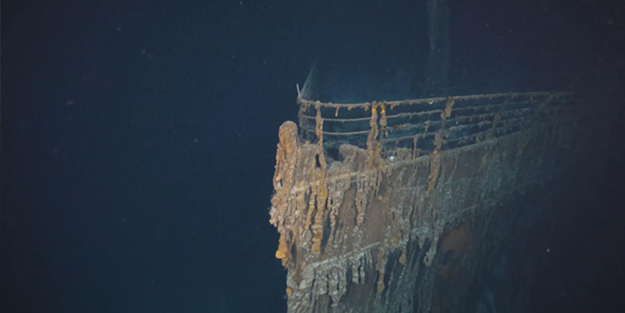 Titanic'in enkazından yeni görüntüler paylaşıldı