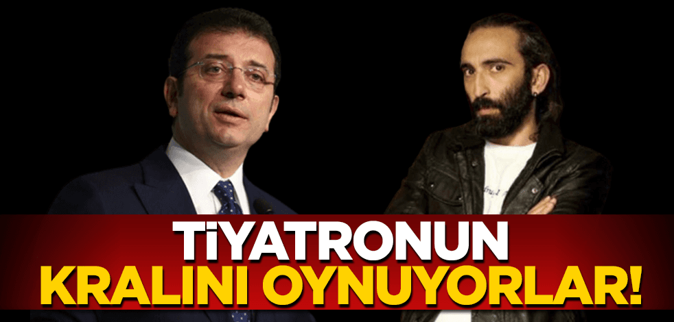 Tiyatronun kralını oynuyorlar!