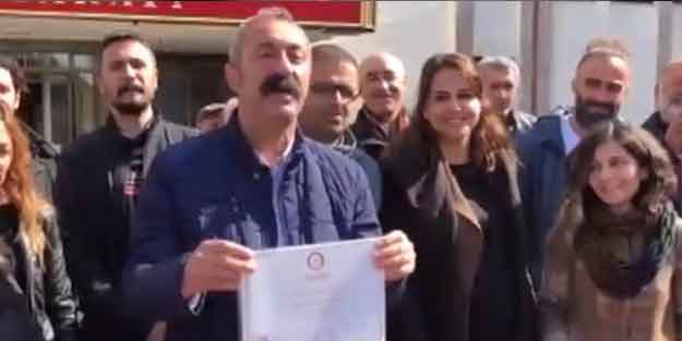 TKP’li Maçoğlu mazbatasını aldı