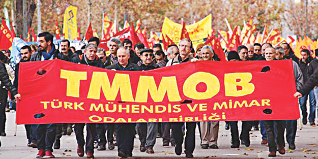 TMMOB şaibe yaygarasına erken başladı! Yine karanlık provokasyon