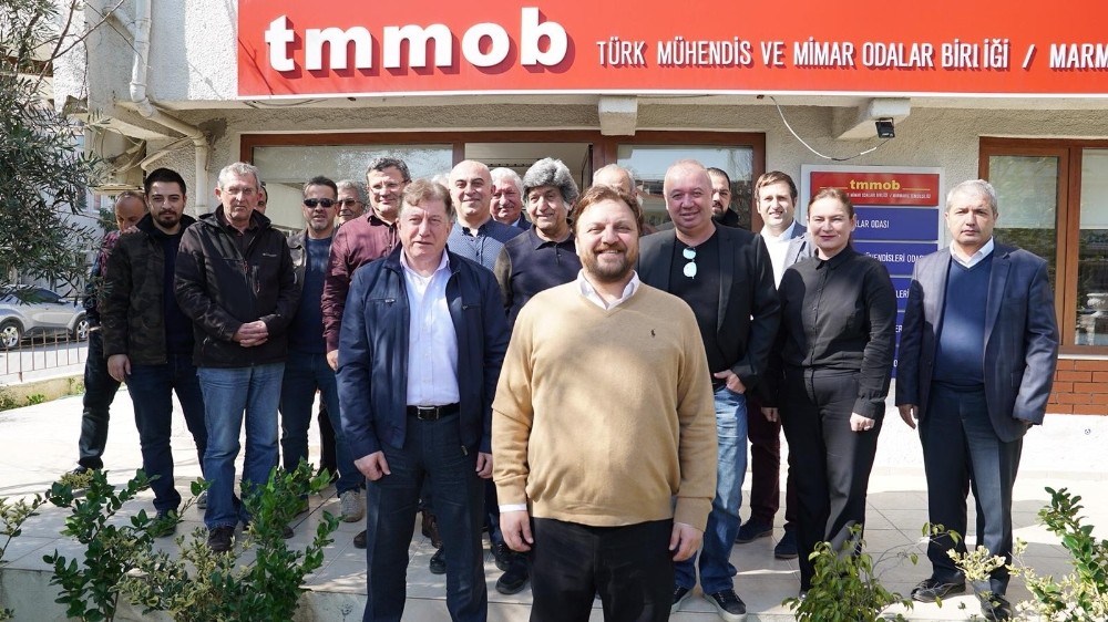 TMMOB üyeleri, Yazıcı’dan trafik ve yapı denetimi sorunlarını çözmesini istedi 