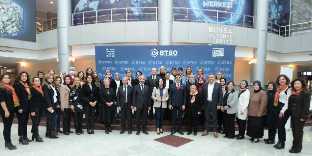 TOBB Bursa KGK’dan üreten kadınlara destek