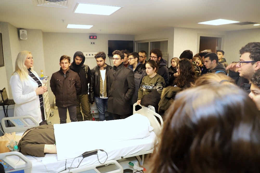 TOBB Fen lisesi öğrencileri, SANKO Üniversitesi’ni ziyaret etti 