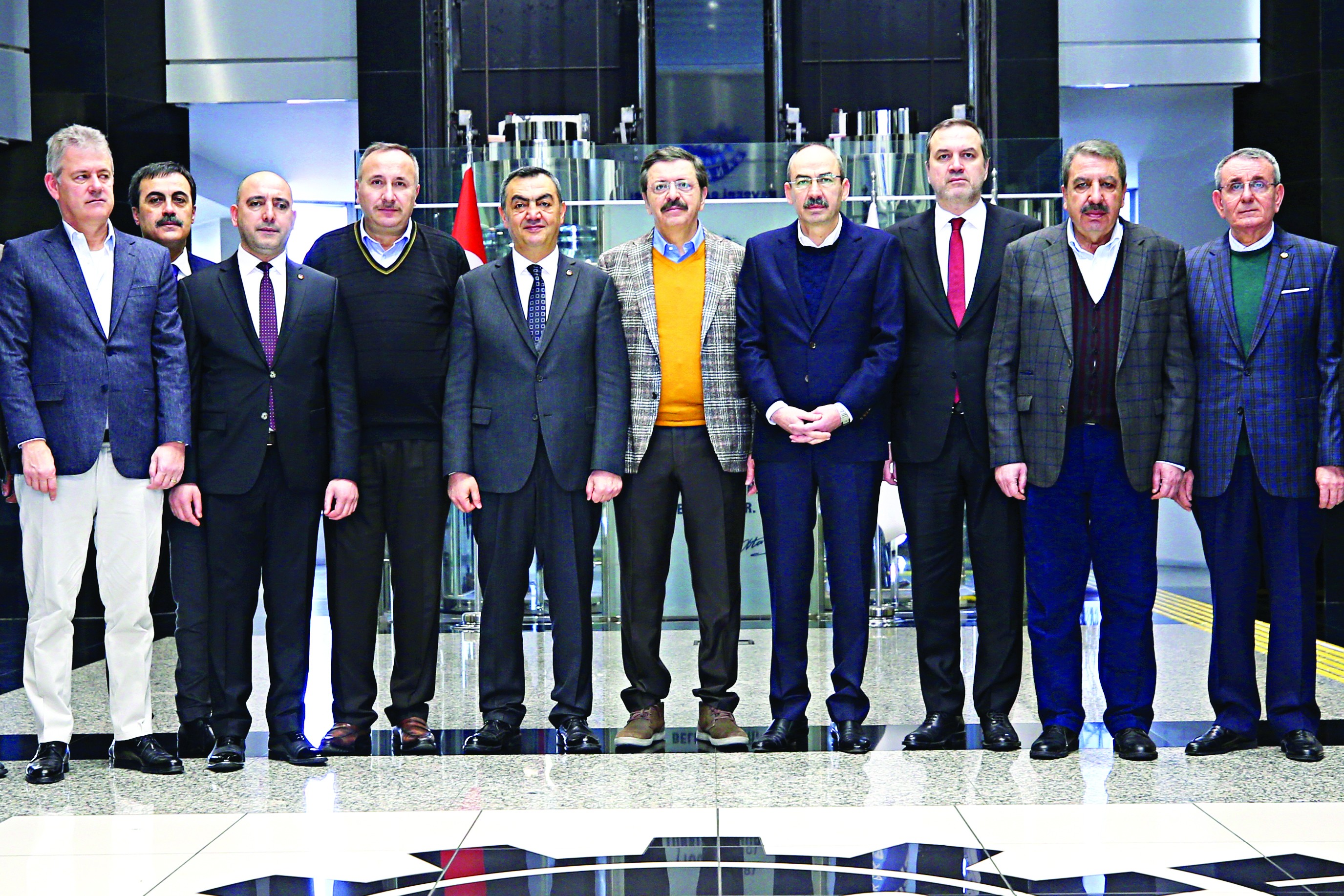 TOBB Yönetim Kurulu üyeleri İdlib’deki saldırıyı kınadı