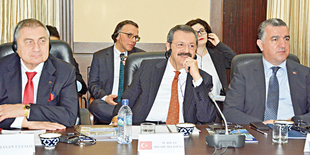 TOBB’un Özbekistan ile ikili ticaret hedefi 5 milyar dolar