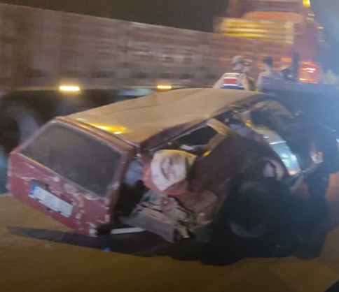 Tofaş kazada hurdaya döndü: 1 kişi yaralandı!