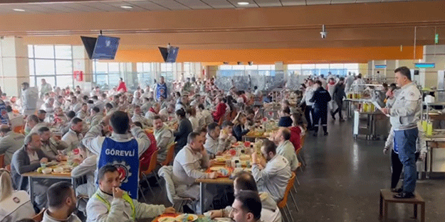 Tofaş Otomobil Fabrikasında çatal bıçaklı eylem