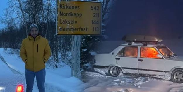 Tofaş Şahin ile İstanbul'dan Kuzey Kutbu'na gitti geri döndü!