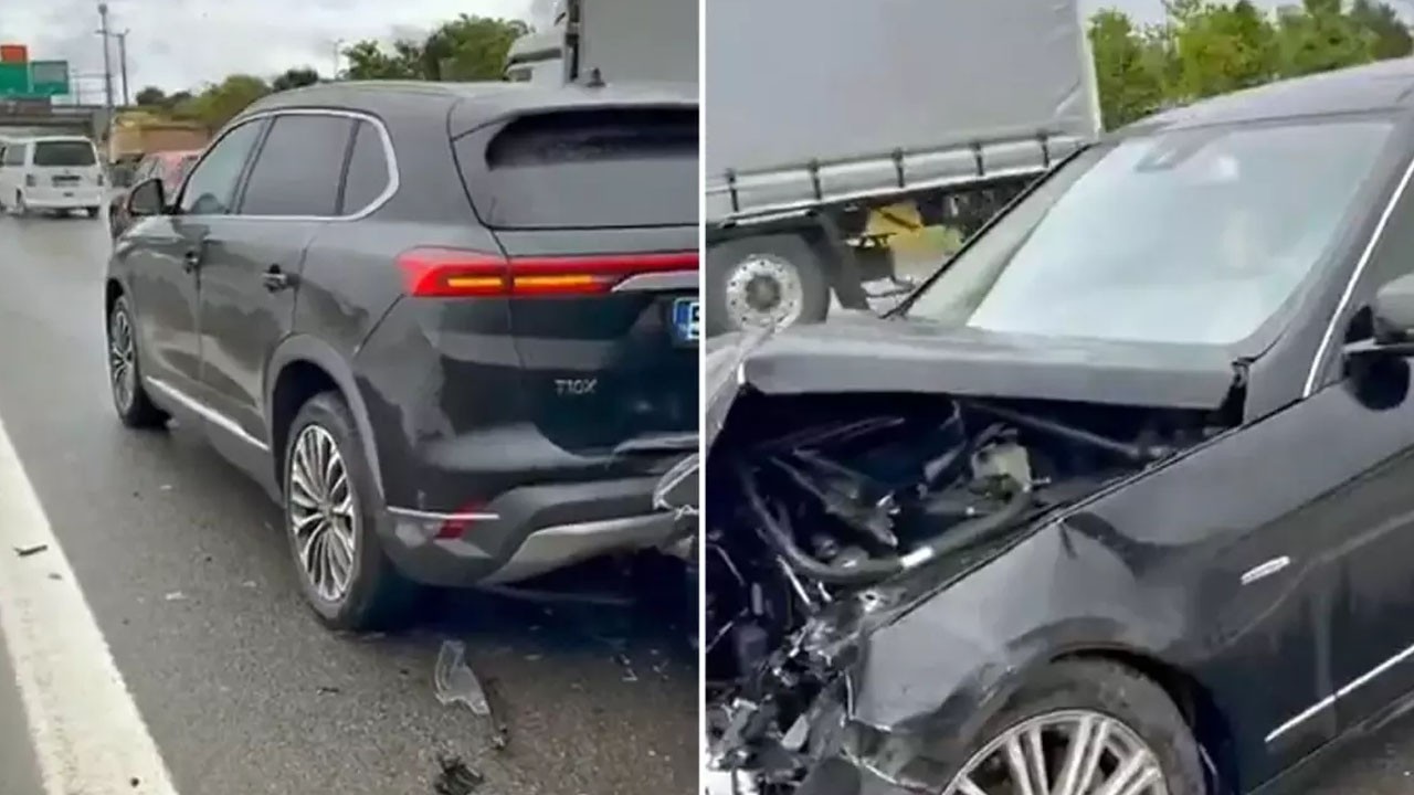 TOGG ile Mercedes çarpıştı, her gören aynı yorumu yaptı!