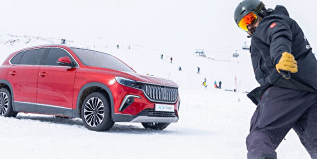 Togg T10X'in kar pisti performansı hayran bıraktı